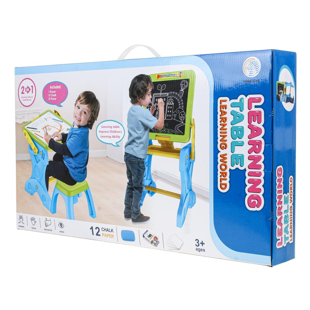 Набор Стол-мольберт+ стул 67,5*9*37,5 см. коробка YM-49