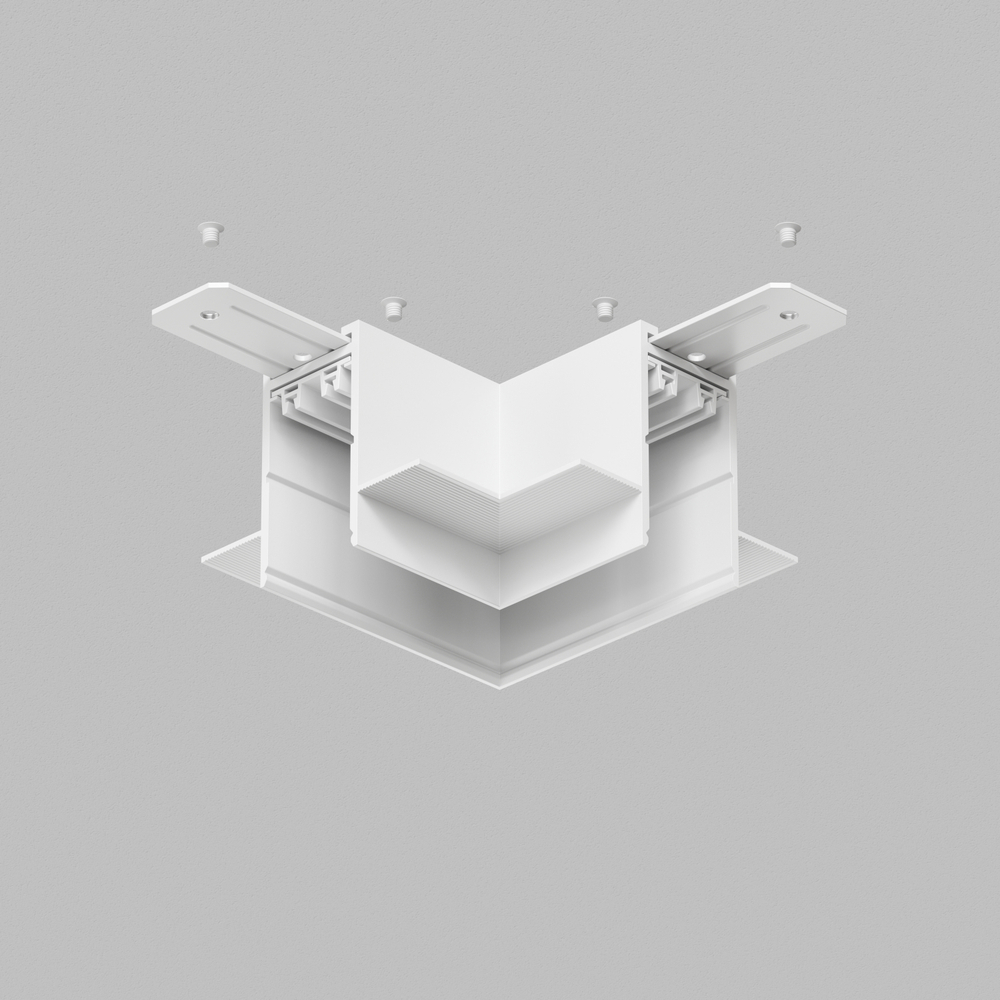 TR2112-WH Угол потолок-потолок встраиваемый под ГКЛ SMART, белый