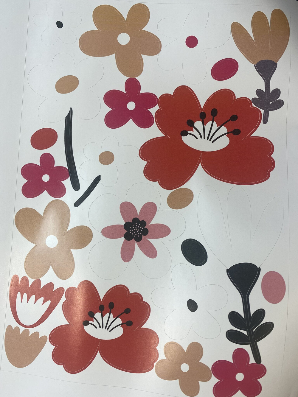 Стикеры СКАНДИ ЦВЕТЫ