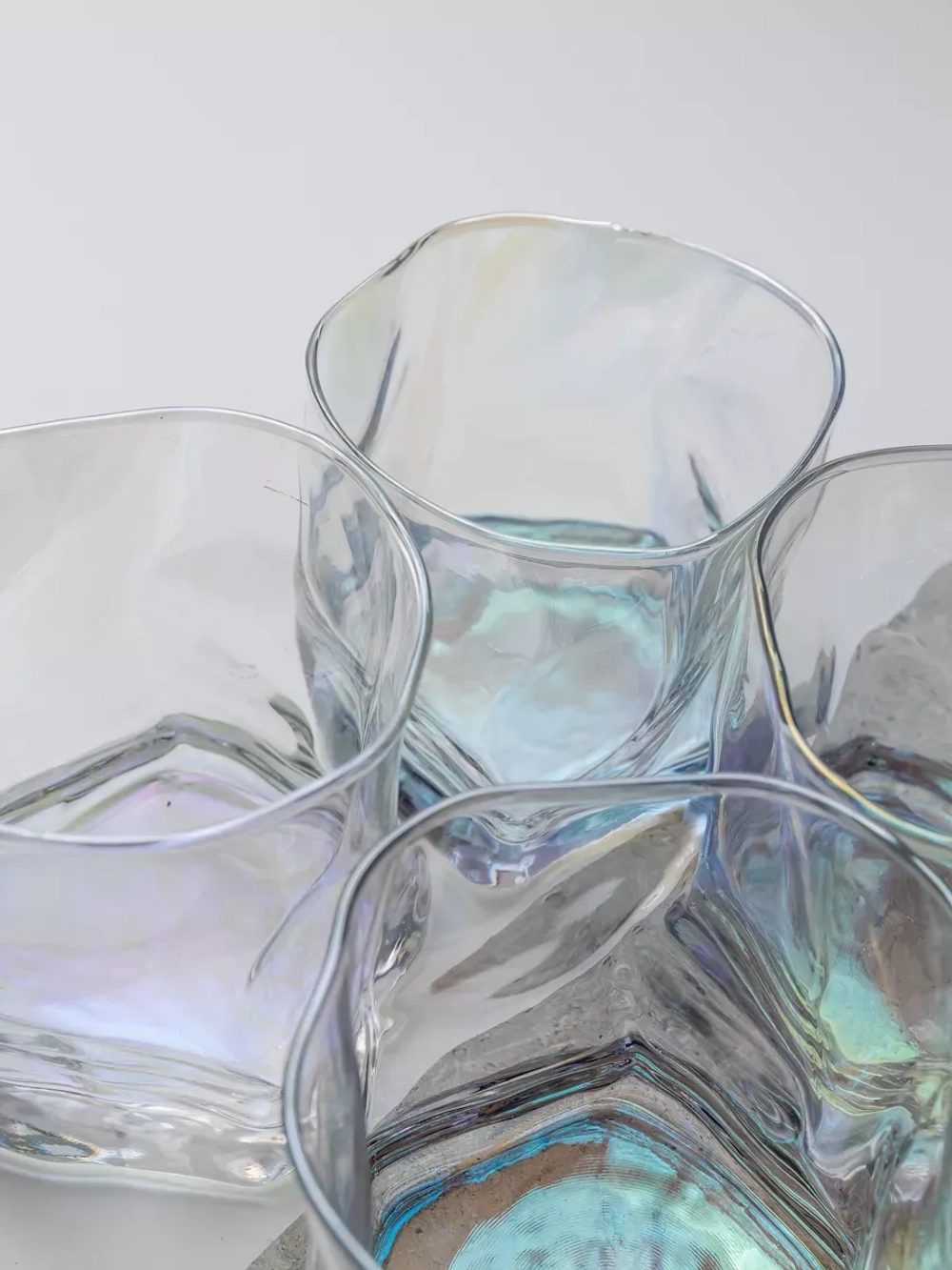 Набор бокалов для виски 6 шт. изогнутые