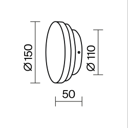 Настенный светильник (бра) Maytoni MOD461WL-L5BGK