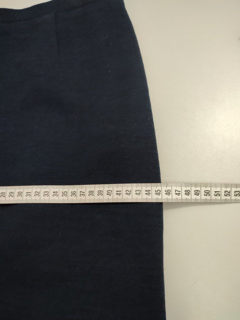 Юбка с шерстью однотонная 46 размер