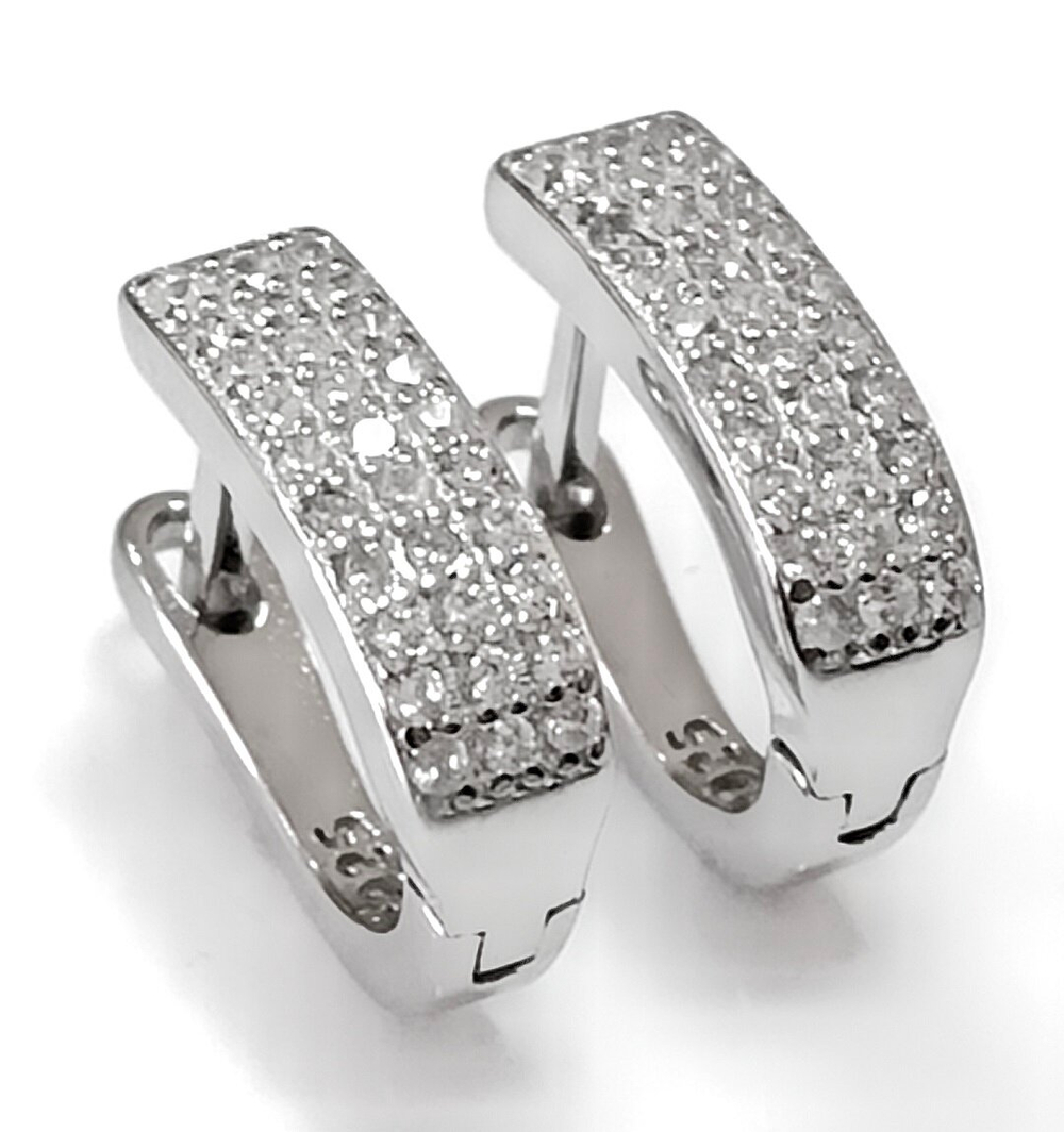 Ювелирные серьги из серебра "Эстерелла"