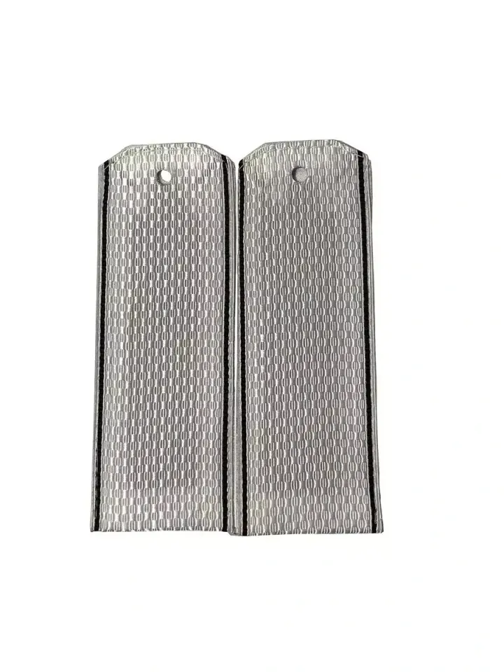 Погоны ВМФ белые черный кант