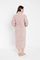 Халат женский махровый 4330 пудра NUSA Турция