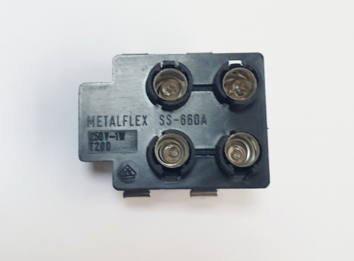 Блок индикаторов остаточного тепла варочной поверхности