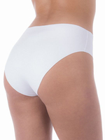 Бесшовные слипы средней посадки (Размер: L) (Цвет: бежевый)