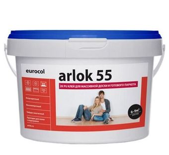 Клей для массивной доски и паркета Forbo Eurocol Arlok 55 2K PU 7 кг