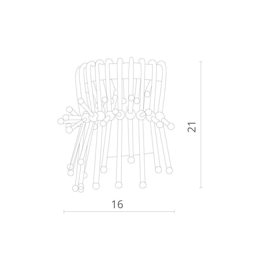 Бра Divinare Vetro 7565/02 AP-1
