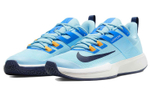 Nike Court Vapor Lite low-cut hard court tennis shoes blue and white