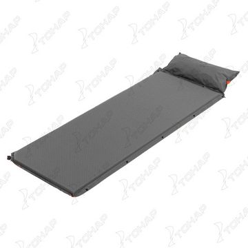 Коврик самонадув. с подушкой 30-170x65x5 оранжевый/серый (N-005P-OG) NISUS