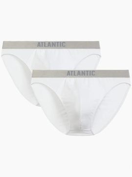 Мужские трусы слипы (2 шт) спорт Basic 2BMP-013 белые