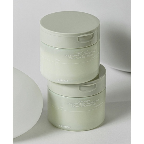 Celimax Пэды для очищения кожи и снятия макияжа - Jiwoogae one step mild cleansing pad, 60шт