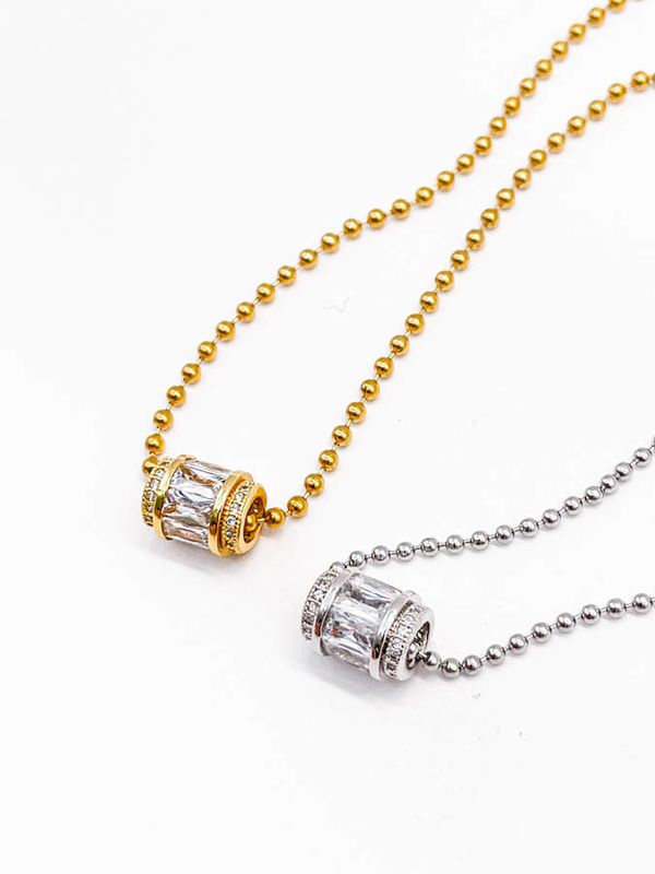 Цепь Perlina ( Silver tone )