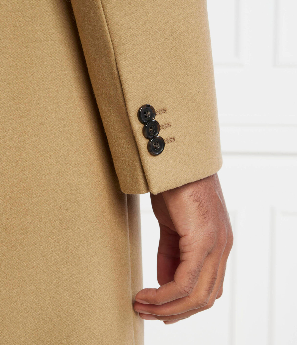 Хлопковое пальто malto HUGO - коричневый(50501968)