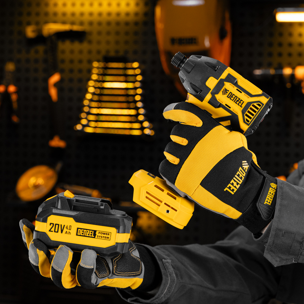 Винтоверт ударный аккумуляторный бесщет. CIDH-BL-20-270, Li-Ion, 20 В// Denzel