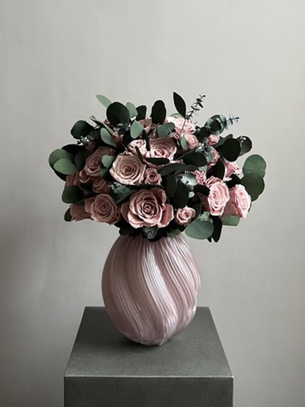 Букет из стабилизированных роз L