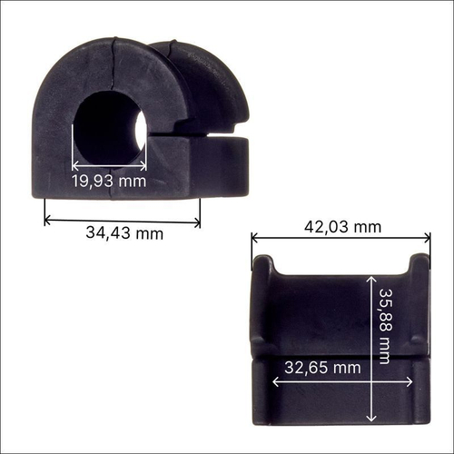Втулка стабилизатора переднего Avantech ABH0101