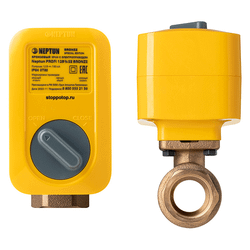 Бронзовый кран с электроприводом NEPTUN SE BRONZE 12В 3/4