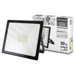 Прожектор светодиодный, TDM, Народный СДО-04-050Н-Ф, 50 Вт, 6500 К, IP65, чер, SQ0336-0234