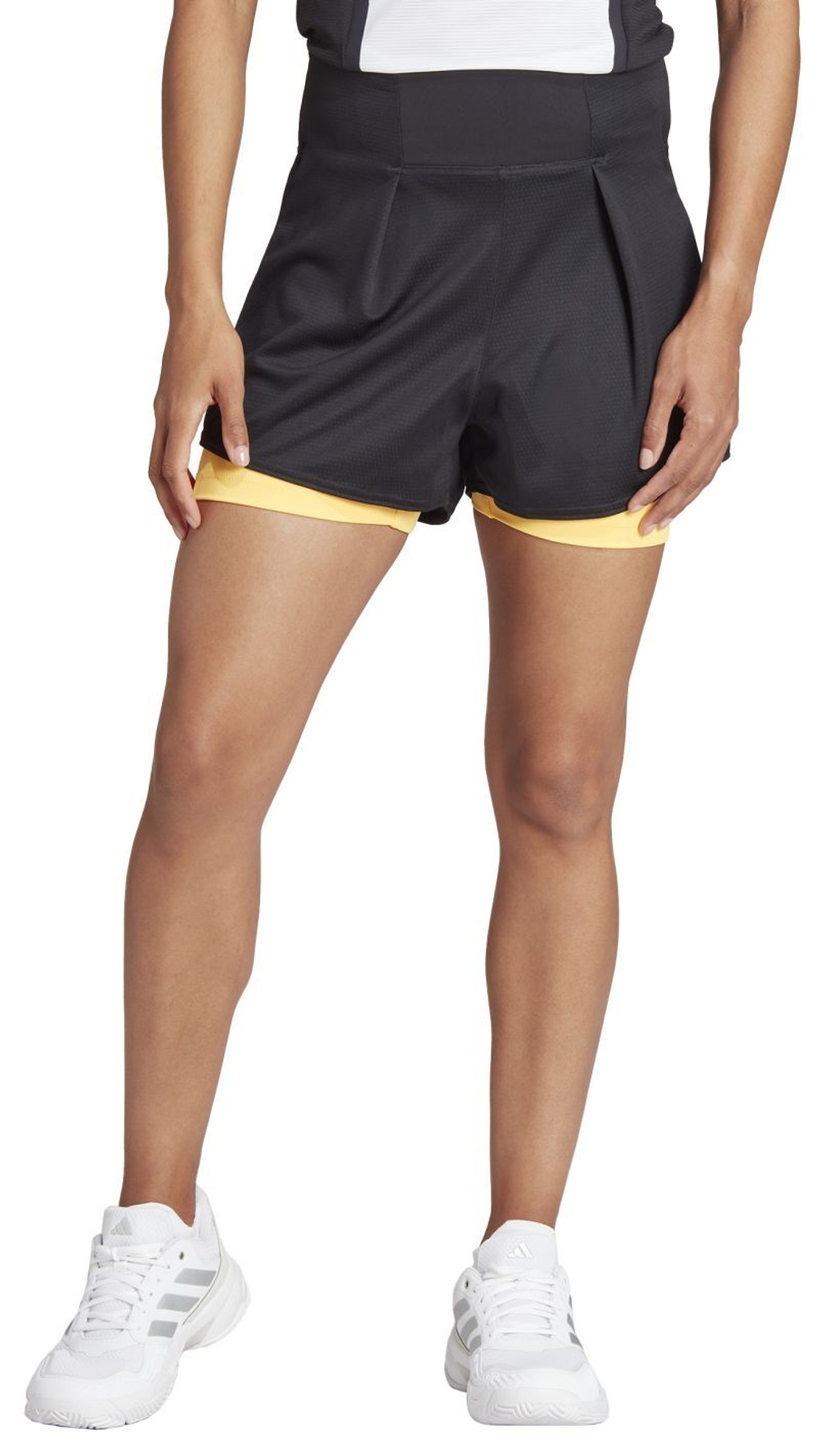 Женские Шорты теннисные Adidas Heat.Rdy Match Pro Shorts - black/orange