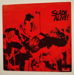 Винтажная виниловая пластинка LP Slade Alive (UK 1972)