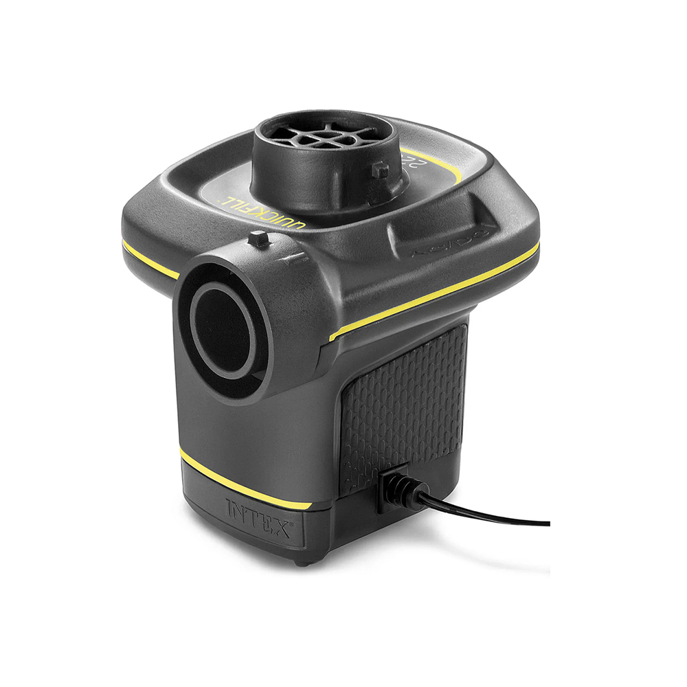 Насос электрический Intex QuickFill 12В автомобильный, жёлтый