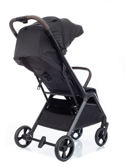 Прогулочная коляска Kidzi Breezy + накидка на ножки Black