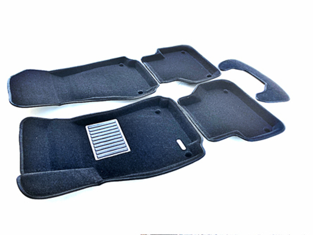 Коврики салона для AUDI A4 (2017-)/A5 Sportback (2017-) Euromat 3D Business черные. Арт. EMC3D-001102