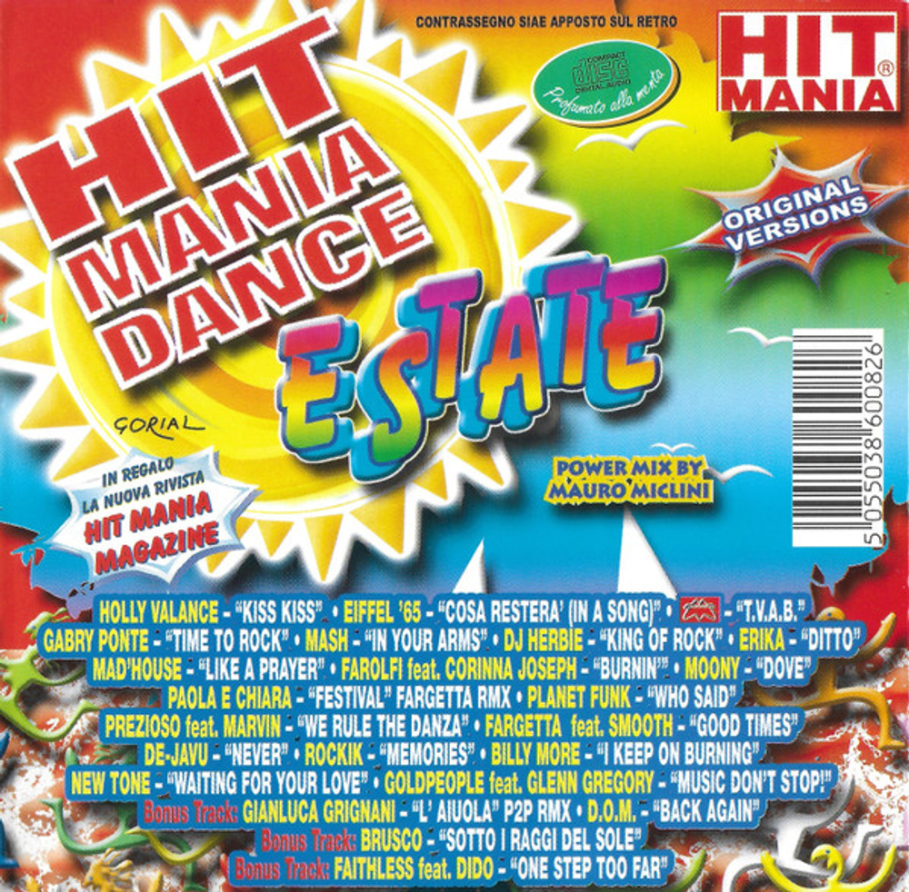 CD: V/A — «Hit Mania Dance Estate 2002» (2002)