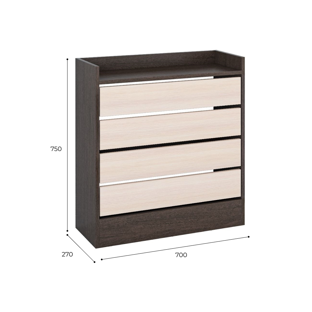 Обувница Ямайка ЯПТ-3, венге