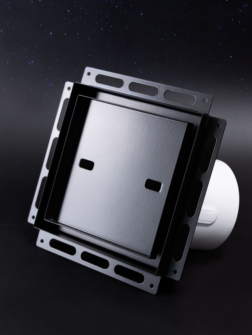 Решетка скрытого монтажа РППВ 100х100 Черный