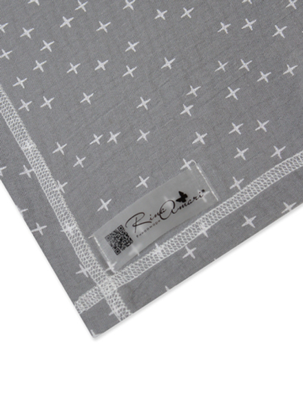 Муслиновая пеленка Звездопад 90*130 (+/-5см)