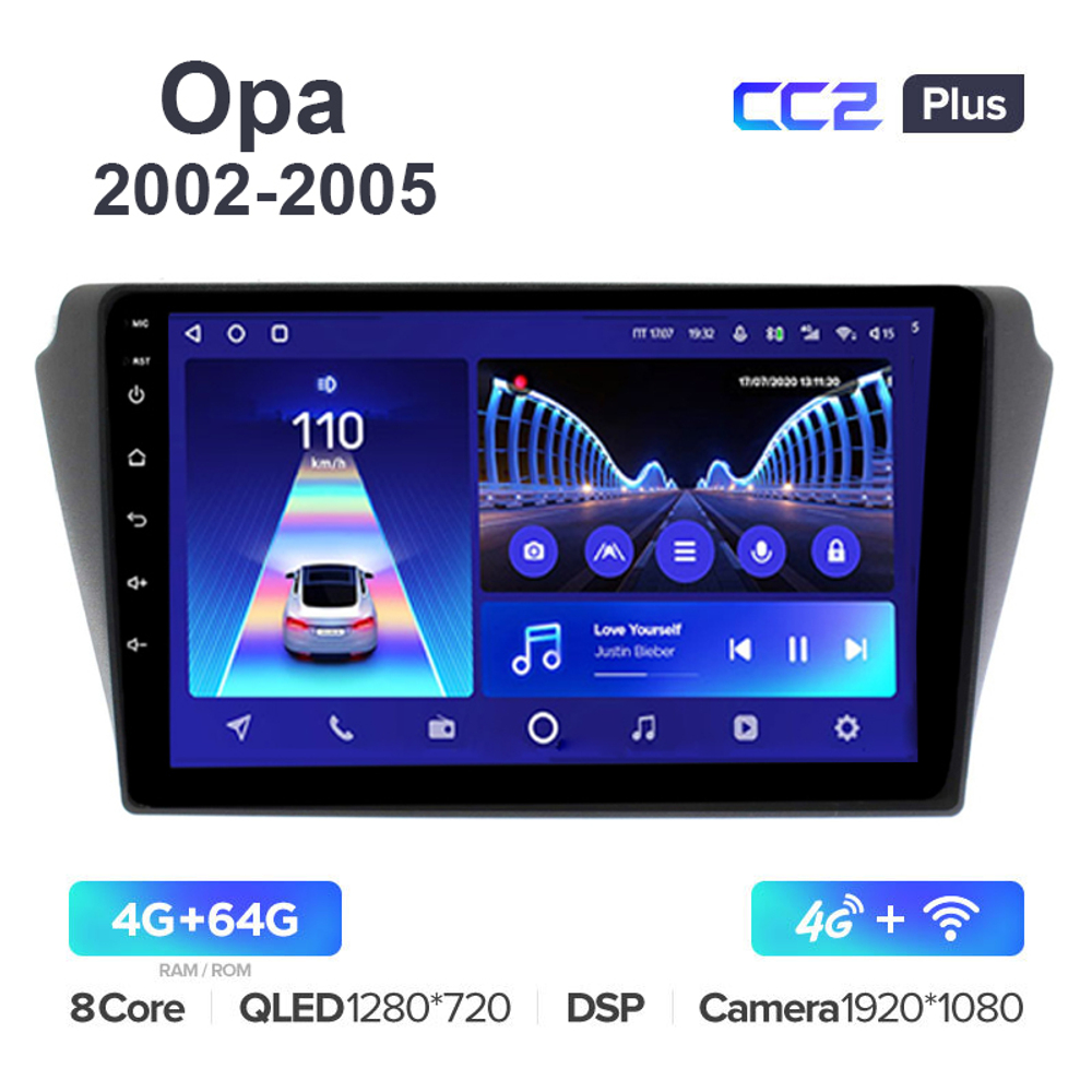 Teyes CC2 Plus 10,2"для Toyota Opa 2002-2005