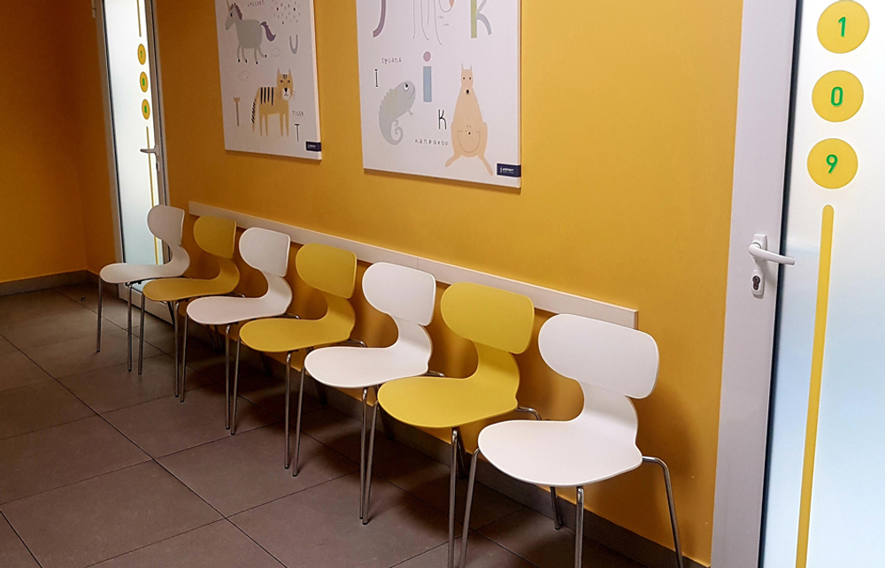 Стул пластиковый Papatya Yugo-S, белый