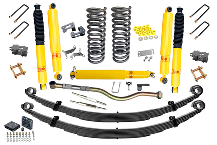 Лифт-комплект УАЗ Патриот 100 мм жесткий, пост. нагрузка (эл.разд. Divgi Warner или Dymos) РИФ