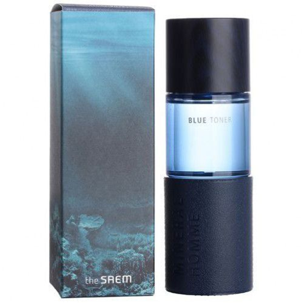 The Saem Mineral Homme Blue Toner минеральный тонер для мужчин