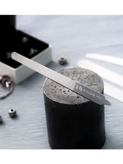 Пилка для ногтей, пилочка для маникюра лазерная Сталекс