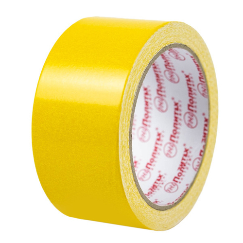 Лента клейкая двухсторонняя 50х10м на тканевой основе