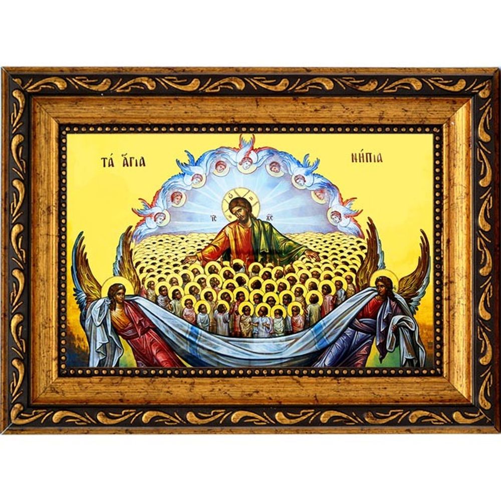 Вифлеемские младенцы мученики. Икона на холсте.