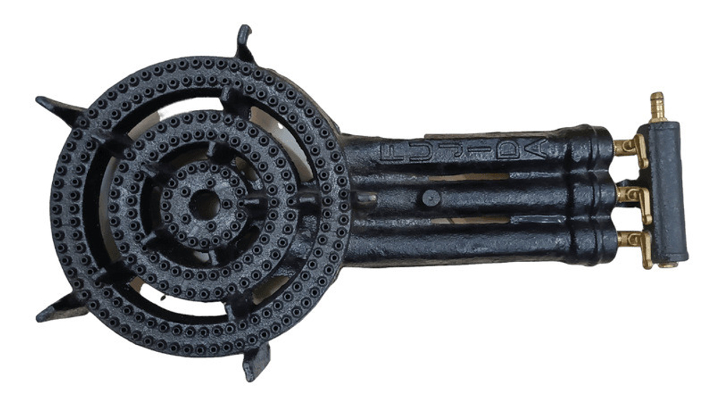 Газовая горелка высокой мощности BS6-18-3, 12 кВт (баллонный газ), 3 контура, для казана/автоклава/дистиллятора