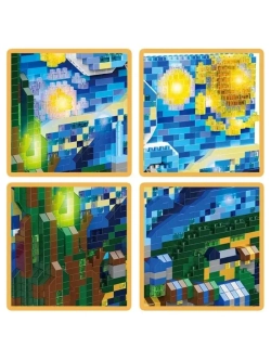 Конструктор Винсент Ван Гог Звездная ночь 2320 деталей