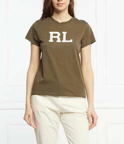 Футболка POLO RALPH LAUREN - хаки(211847076)
