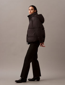 Пуховик Calvin Klein Down Hooded Puffer Black Beauty