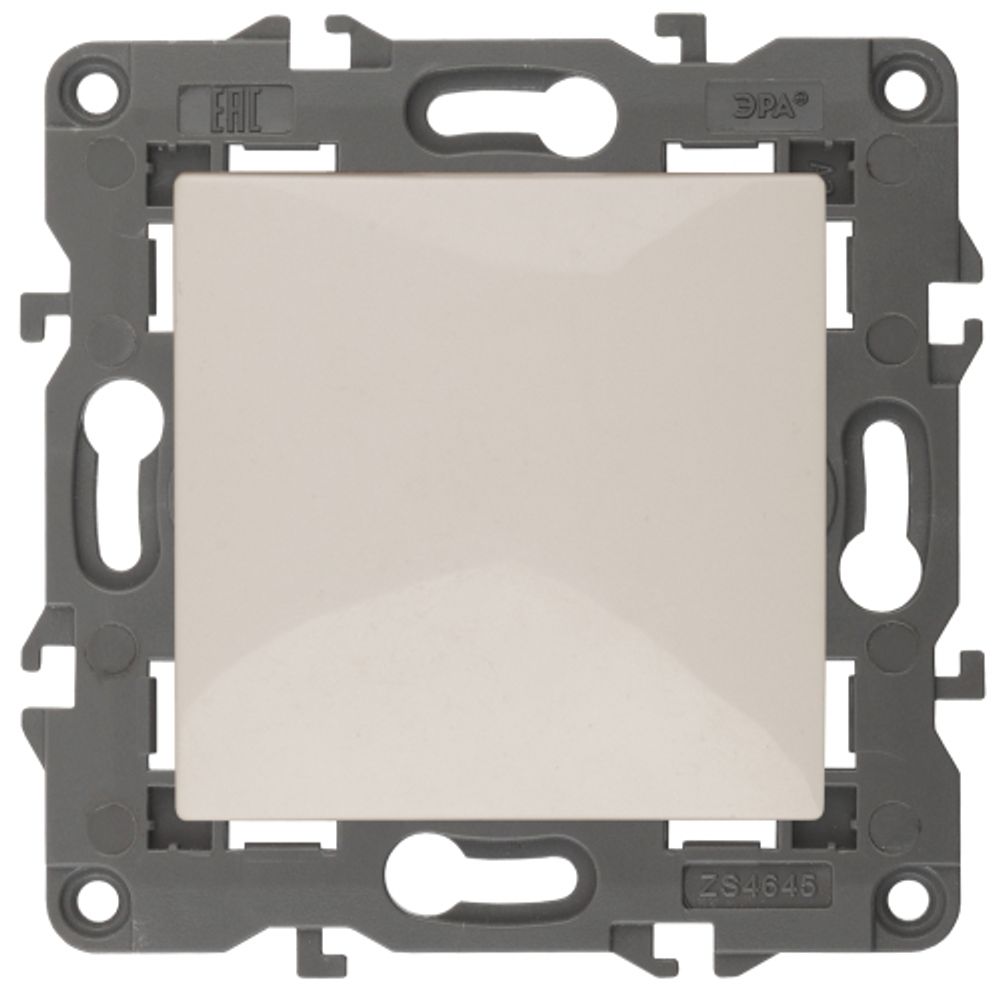 14-1111-02 ЭРА Кнопка, 10АХ-250В, Elegance, слоновая кость