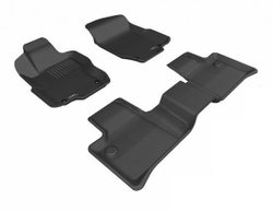 Коврики салона текстильные для Mercedes-Benz X164 2009-2012 GL-Classe Sotra 3D Lux с бортиком черные. Артикул ST 74-00048