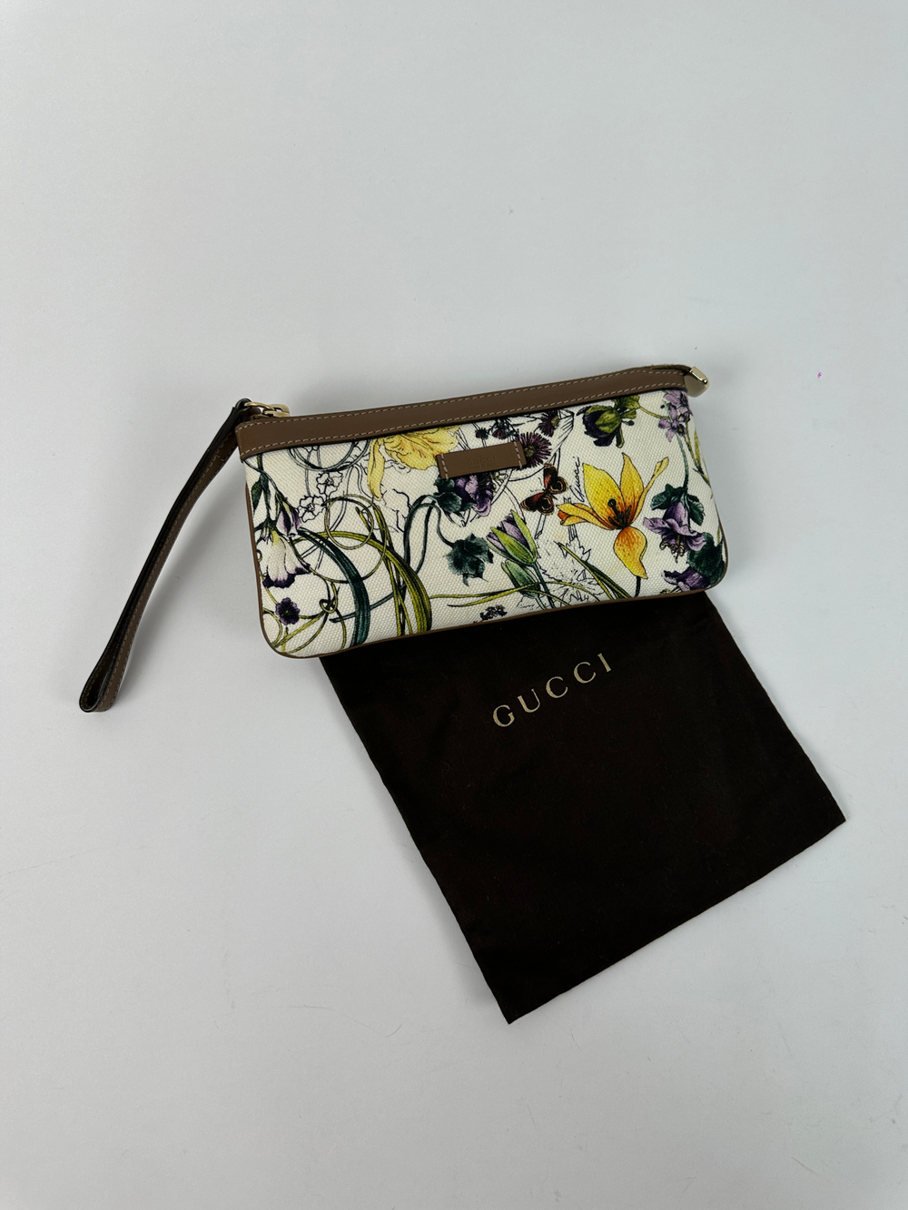 Клатч Gucci Canvas Flora Infinity