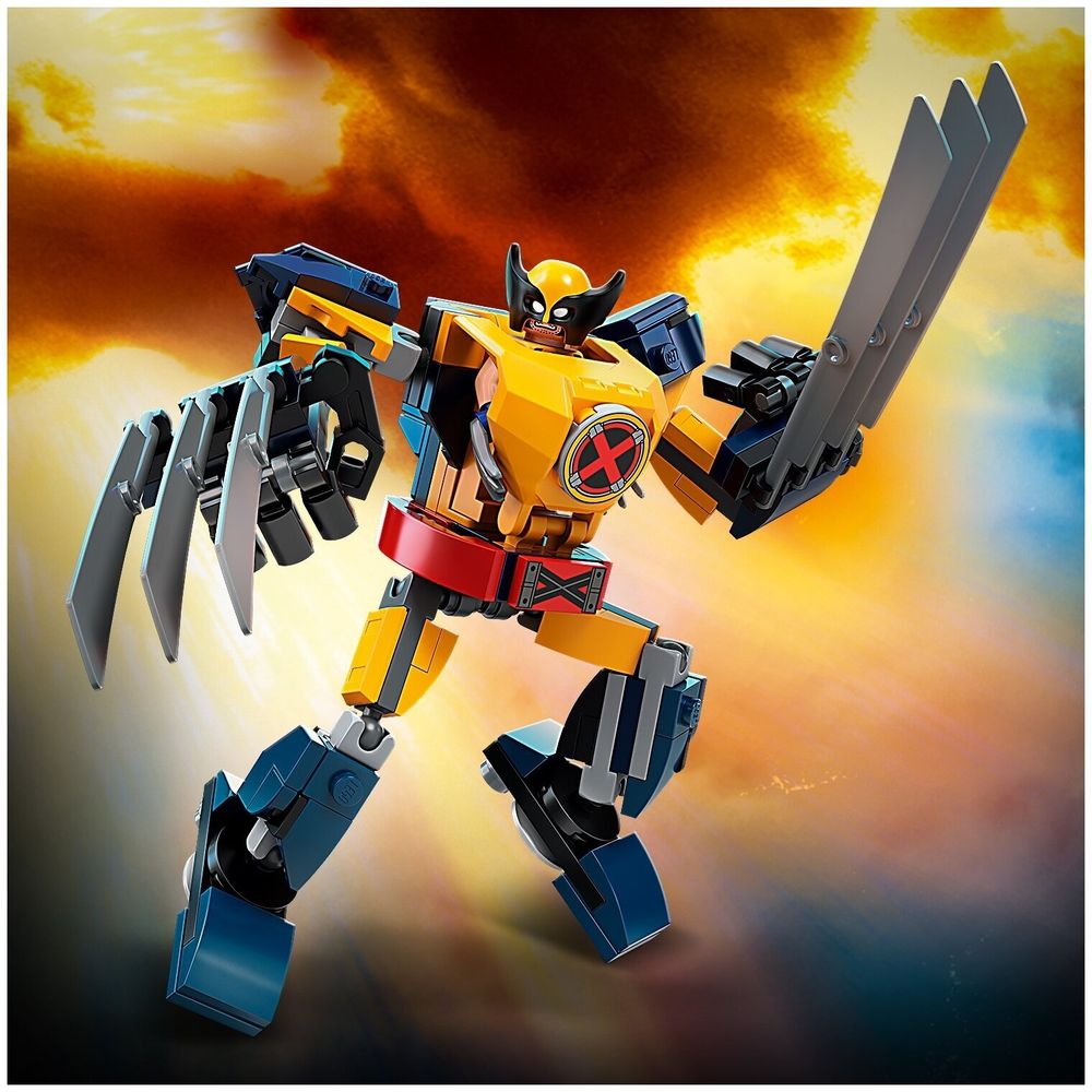 Конструктор LEGO Marvel Avengers Movie 4 76202 Росомаха: робот