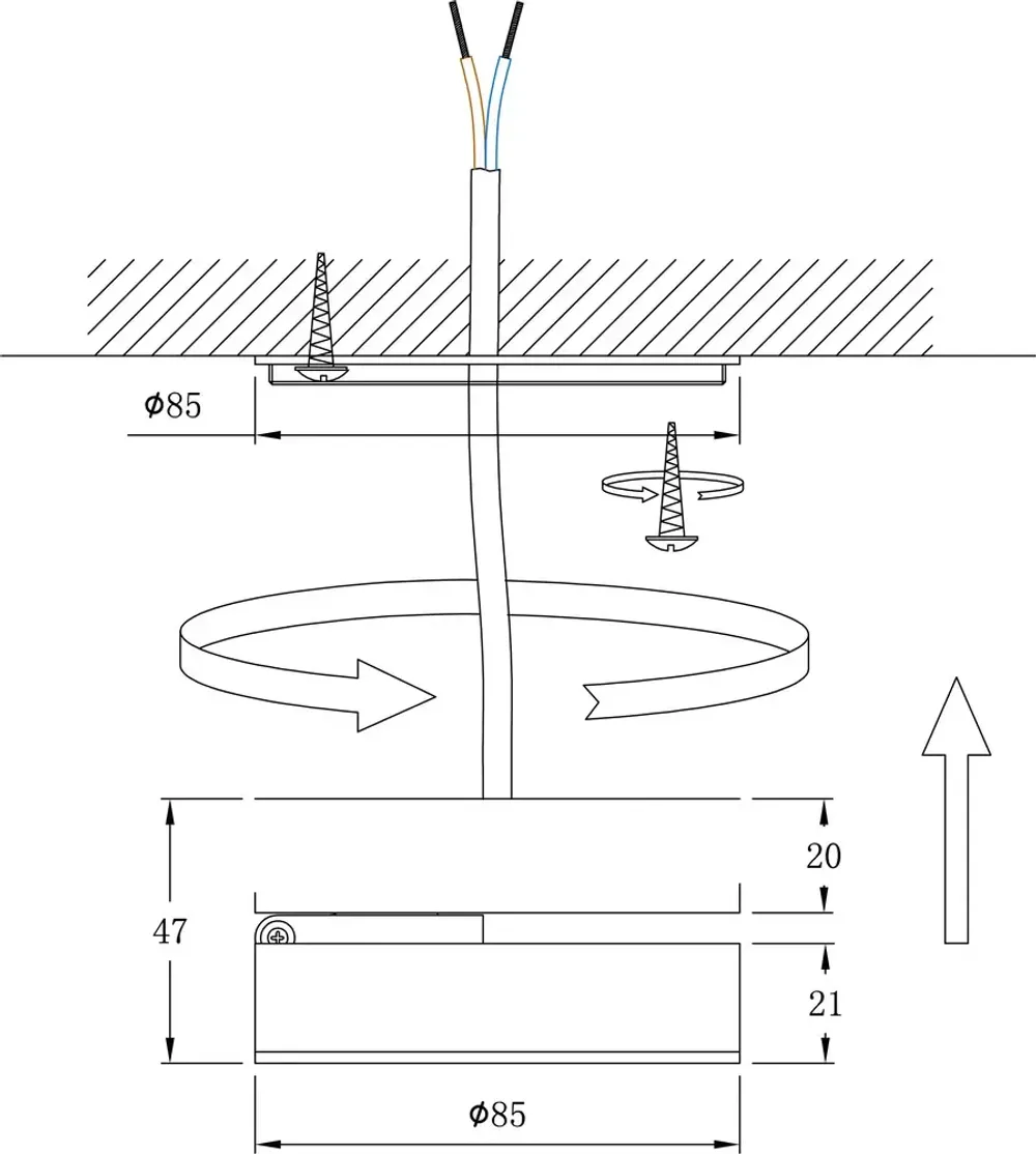 Точечный накладной светильник Arte Lamp