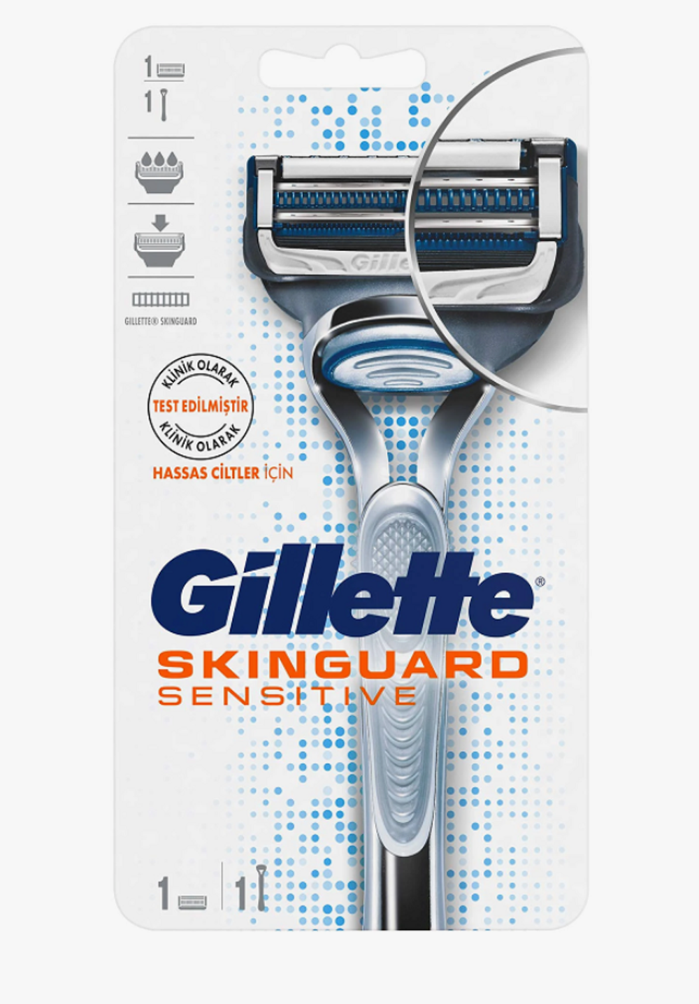 Станок Gillette Skinguard с 1 кас. оригинал